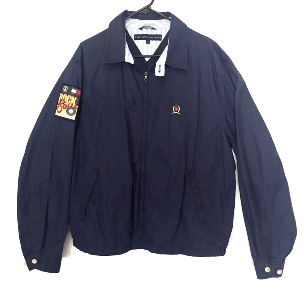 Vintage Tommy Hilfiger Jacket VH1 Rock N Soul Blue